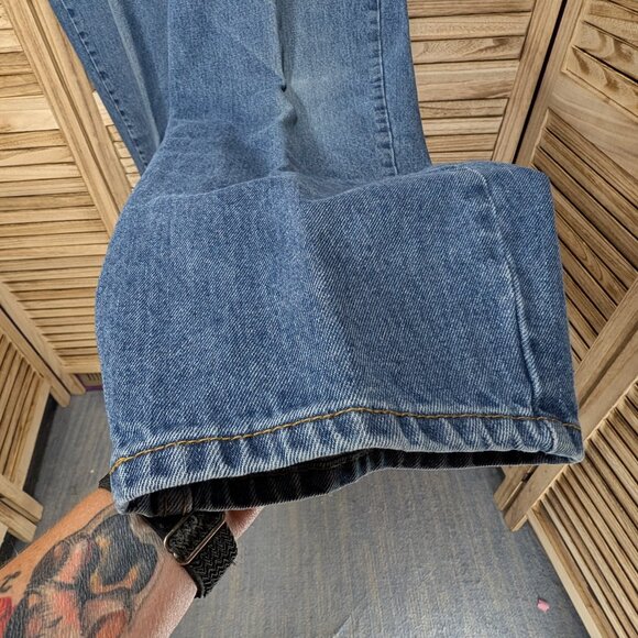 Levi's 550 Classic Blue Denim Jeans Size 42 x 32 - Picture 7 of 12